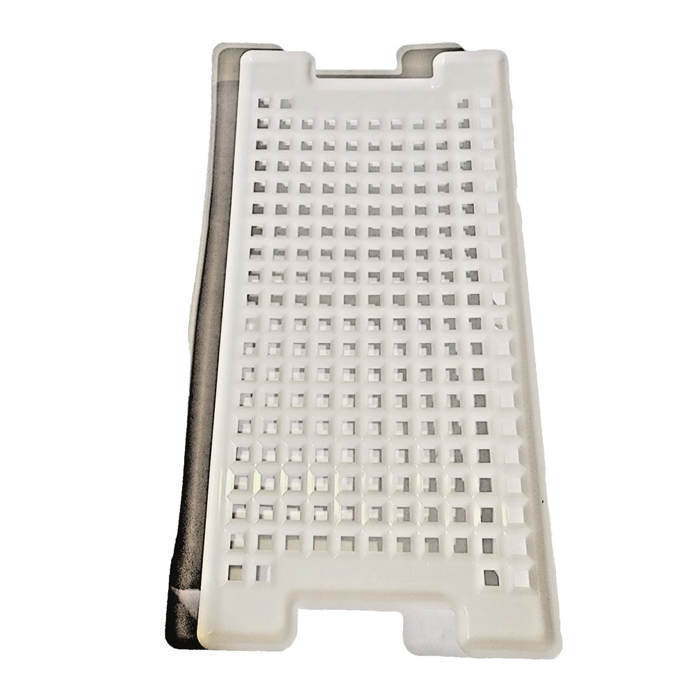 ☀️ Tupperware Crisper Replacement Insert Grid Tray 5.5" x 11" White #756